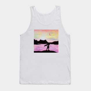 Final Fantasy 7 Cloud Strife at the Northern Crater Tank Top